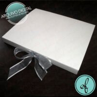 Arquivo de corte caixa Borda Dupla Ãlbum 23x18x2 2